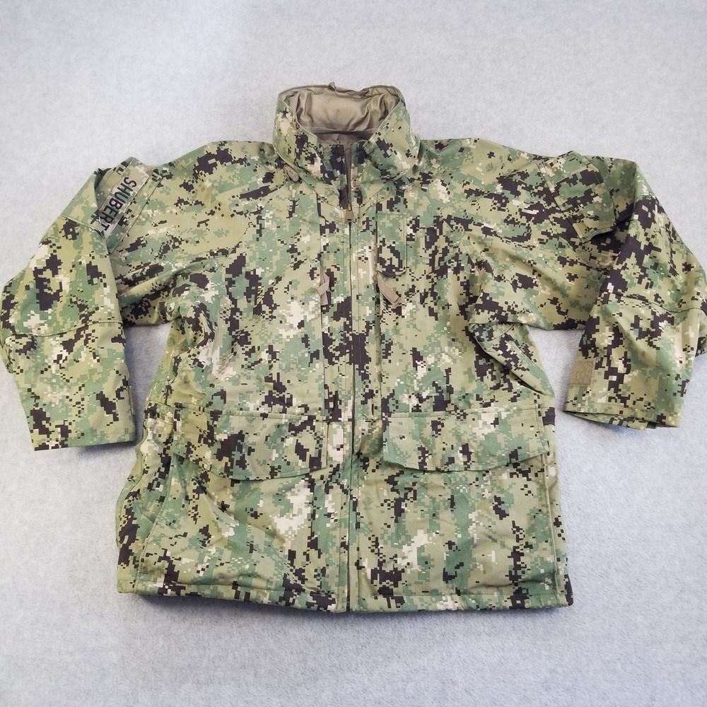 Small XX-Short US Navy Parka Jacket‎ Type III AOR2 NWU Gore-Tex Seals Devgru